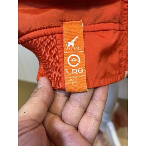 Vintage Retro "Lifted Research Group" LRG BRIDPLAY Track Windbreaker Jacket 2XL - Picture 6 of 15